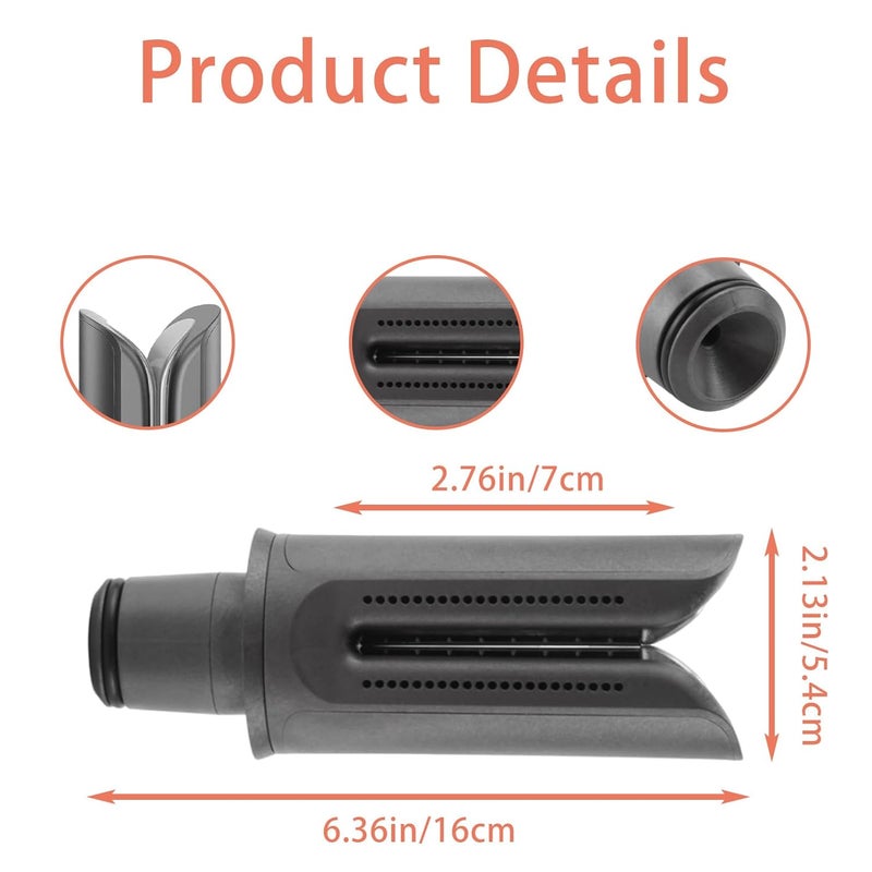 Chuancheng Hair Straightener Attachment for Dyson HD15 HD01 HD02 HD03 HD04 HD08 Supersonic Hair Dryer, Professional Salo Accessories, Styling Straighten Nozzles - Image 4